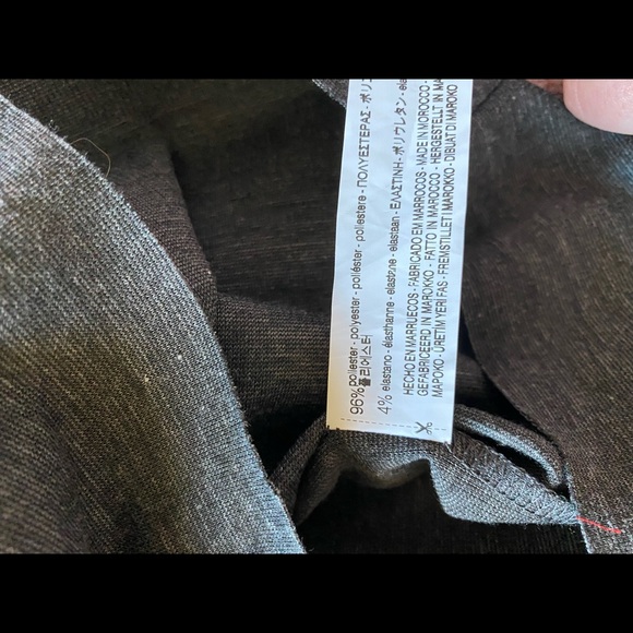 NWT Zara Trafaluc Grey Pencil Fitted Ruffle Sleeve Jumper Dress Size M - Picture 6 of 7